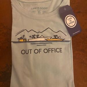 “Life Is Good” Men’s Short Sleeve T-Shirt